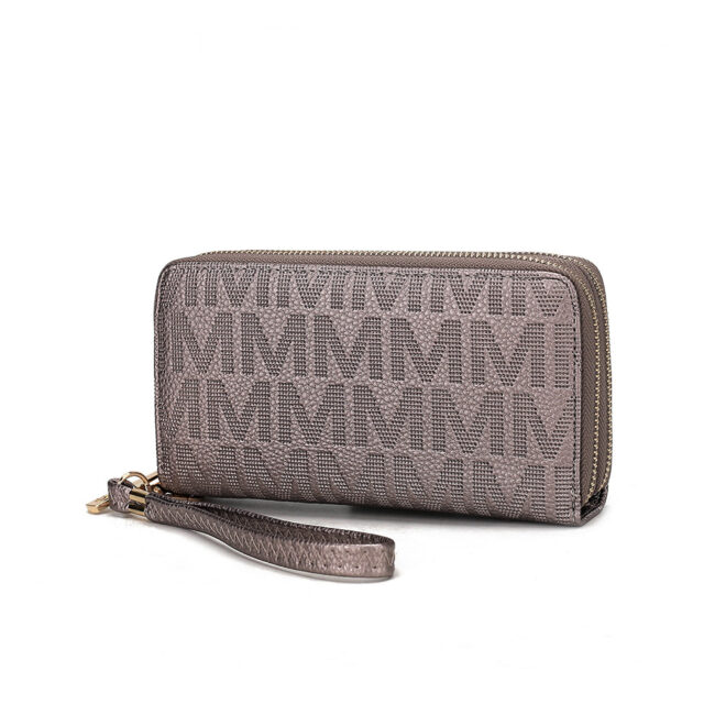 MKF Collection Lisbette Embossed M Signature Wallet by Mia k - Image 71