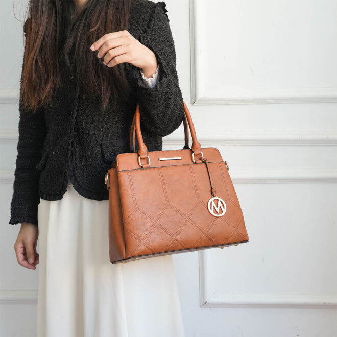 MKF Collection Elodie Triple Compartment Women's Tote Bag by Mia k - Image 47
