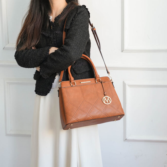 MKF Collection Elodie Triple Compartment Women's Tote Bag by Mia k - Image 3