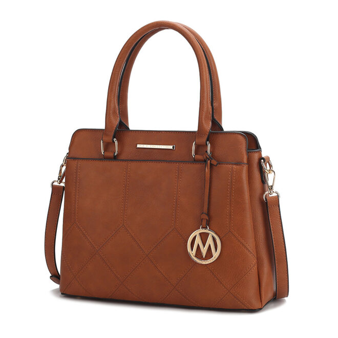 MKF Collection Elodie Triple Compartment Women's Tote Bag by Mia k