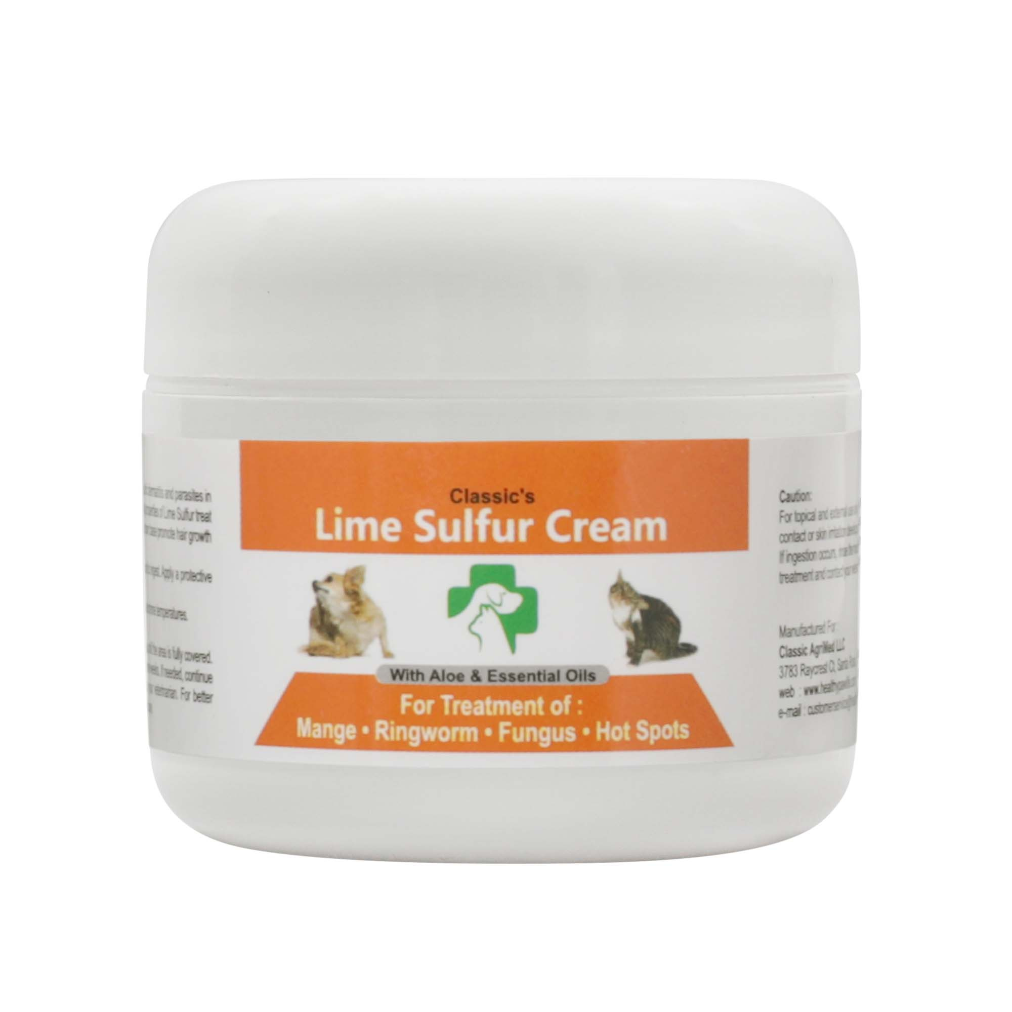 Lime Sulfur Pet Skin Cream - Pet Care and Veterinary Treatment for Itchy and Dry Skin - Safe Solution for Dog; Cat; Puppy; Kitten; Horse… - Image 6