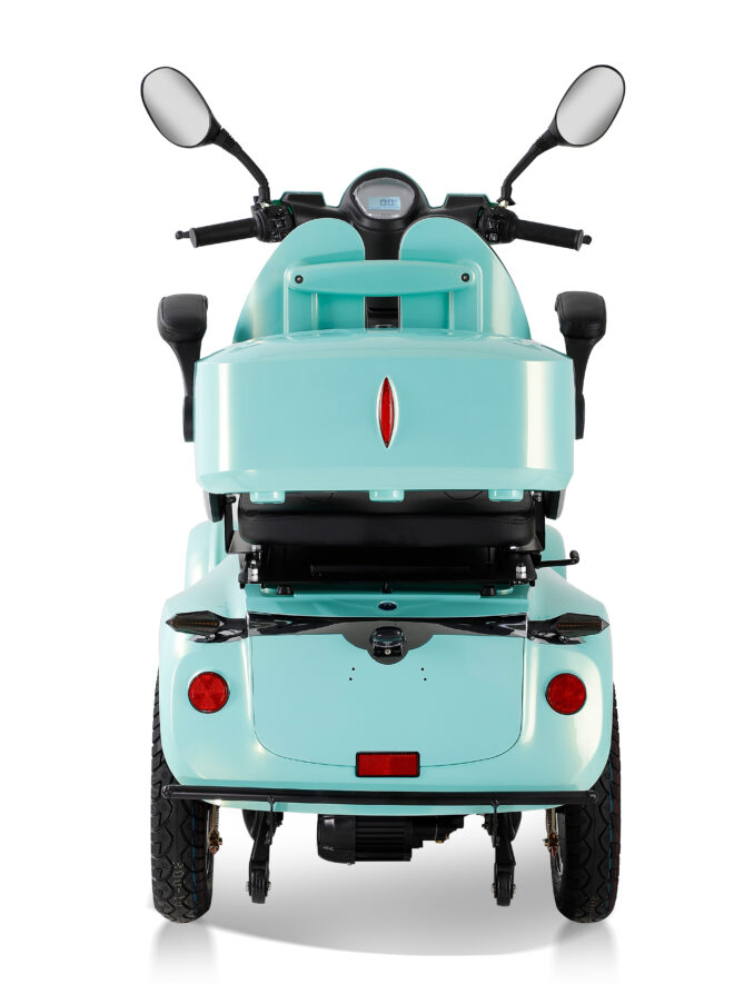 Fastest Mobility Scooter With Four Wheels For Adults & Seniors, Red 800W - Image 3