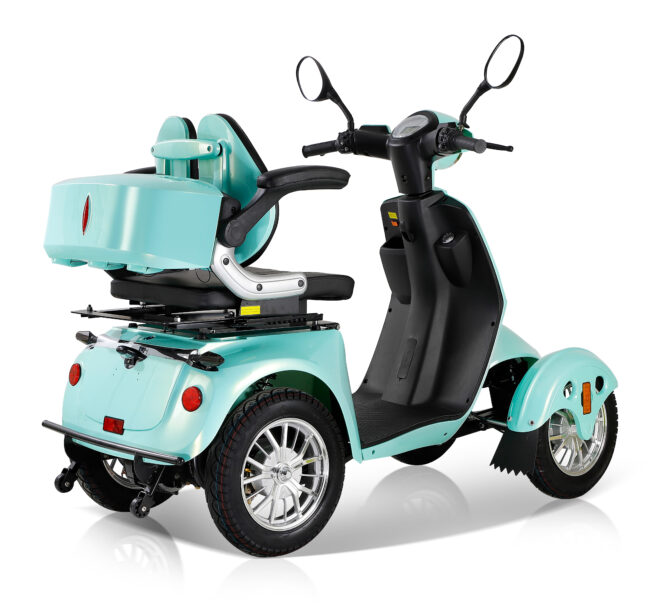 Fastest Mobility Scooter With Four Wheels For Adults & Seniors, Red 800W - Image 4