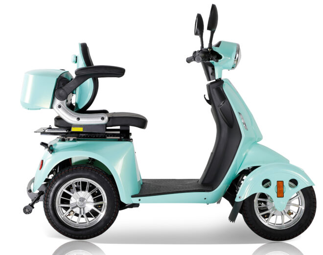 Fastest Mobility Scooter With Four Wheels For Adults & Seniors, Red 800W - Image 6