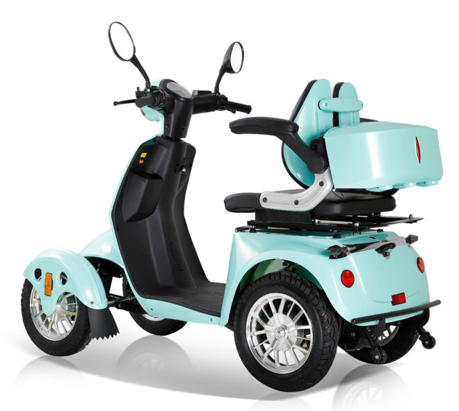 Fastest Mobility Scooter With Four Wheels For Adults & Seniors, Red 800W - Image 8