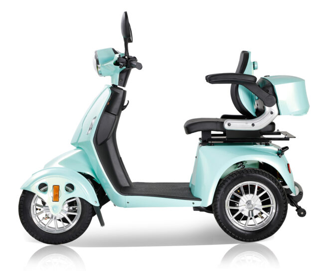 Fastest Mobility Scooter With Four Wheels For Adults & Seniors, Red 800W - Image 9