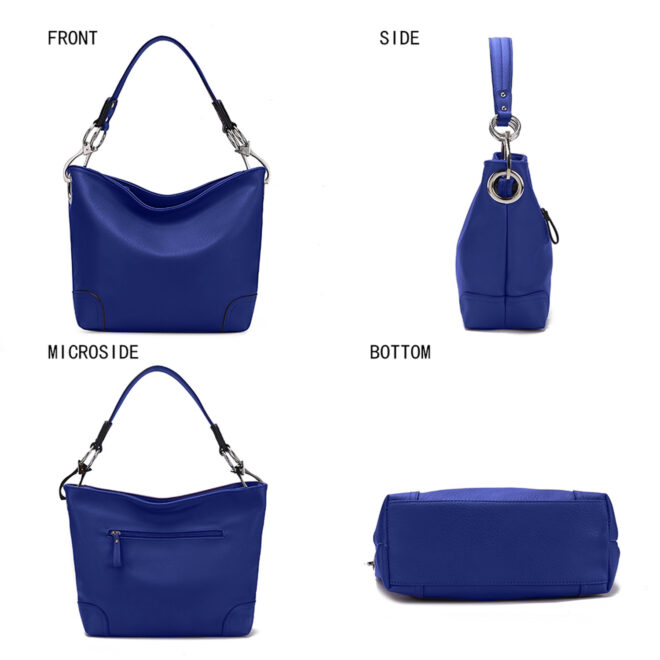 MKF Collection Emily Soft Vegan Leather Hobo Bag by Mia K - Image 47