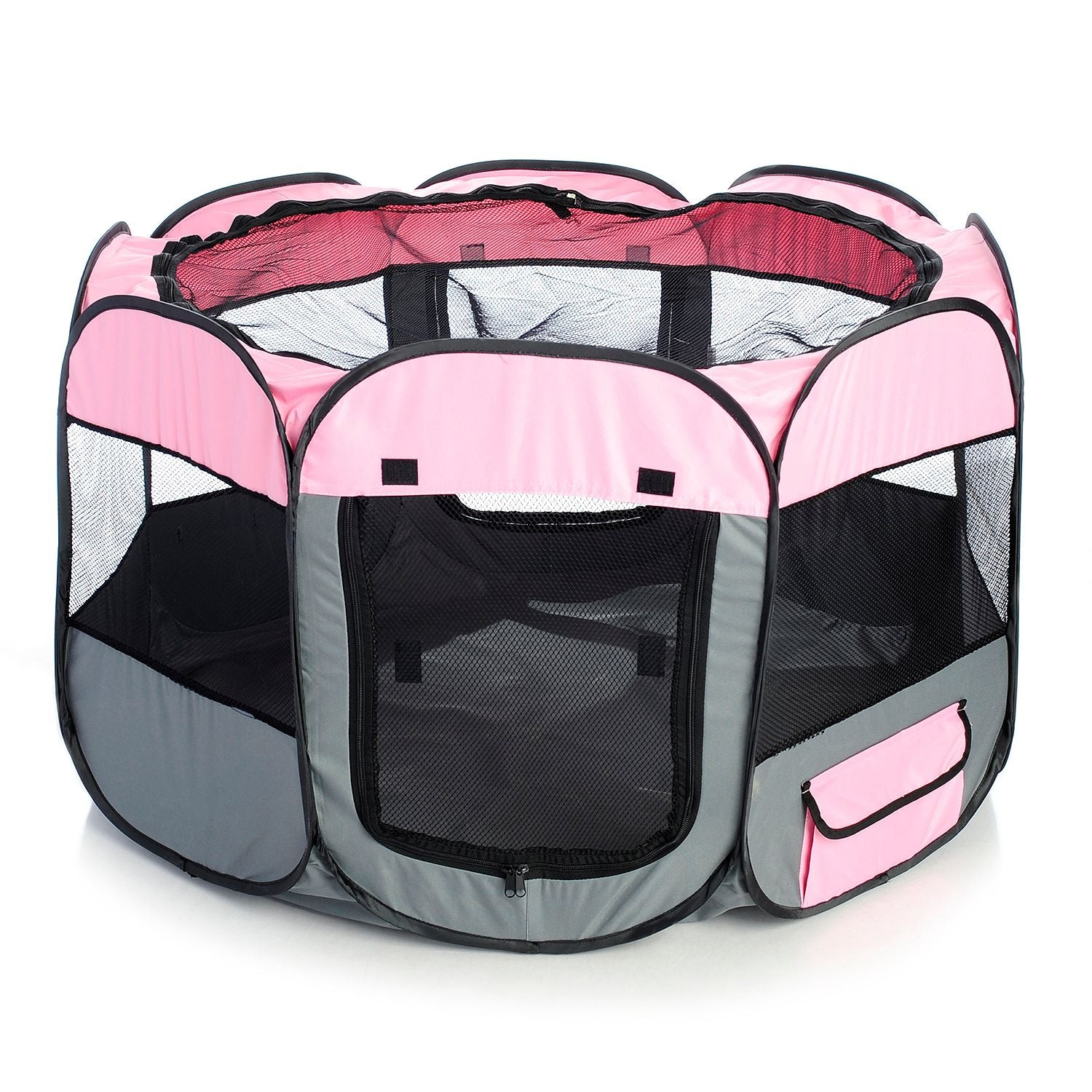 All-Terrain' Lightweight Easy Folding Wire-Framed Collapsible Travel Pet Playpen - Image 6