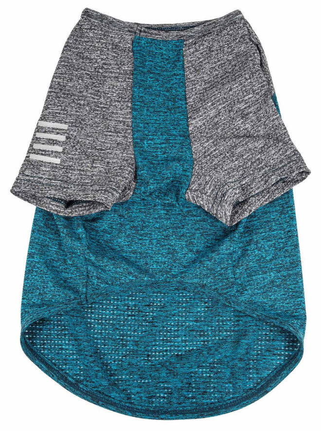 Pet Life Active 'Hybreed' 4-Way Stretch Two-Toned Performance Dog T-Shirt - Image 66