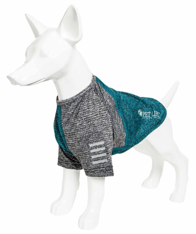 Pet Life Active 'Hybreed' 4-Way Stretch Two-Toned Performance Dog T-Shirt - Image 67