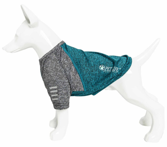 Pet Life Active 'Hybreed' 4-Way Stretch Two-Toned Performance Dog T-Shirt - Image 68