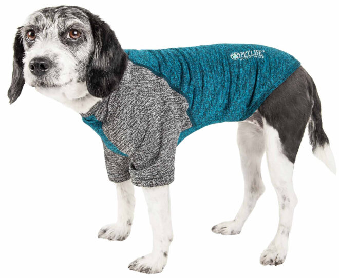 Pet Life Active 'Hybreed' 4-Way Stretch Two-Toned Performance Dog T-Shirt - Image 62