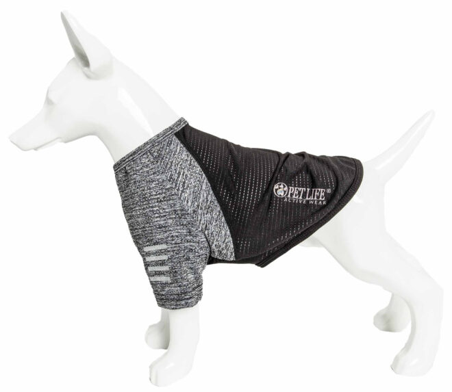 Pet Life Active 'Hybreed' 4-Way Stretch Two-Toned Performance Dog T-Shirt - Image 273