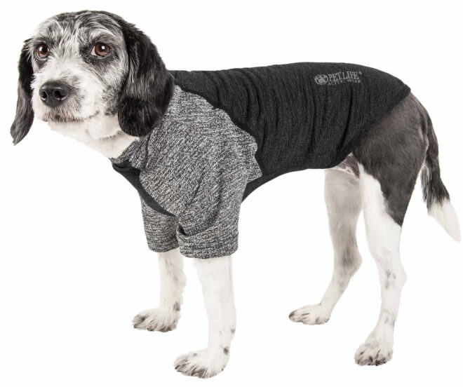 Pet Life Active 'Hybreed' 4-Way Stretch Two-Toned Performance Dog T-Shirt - Image 267