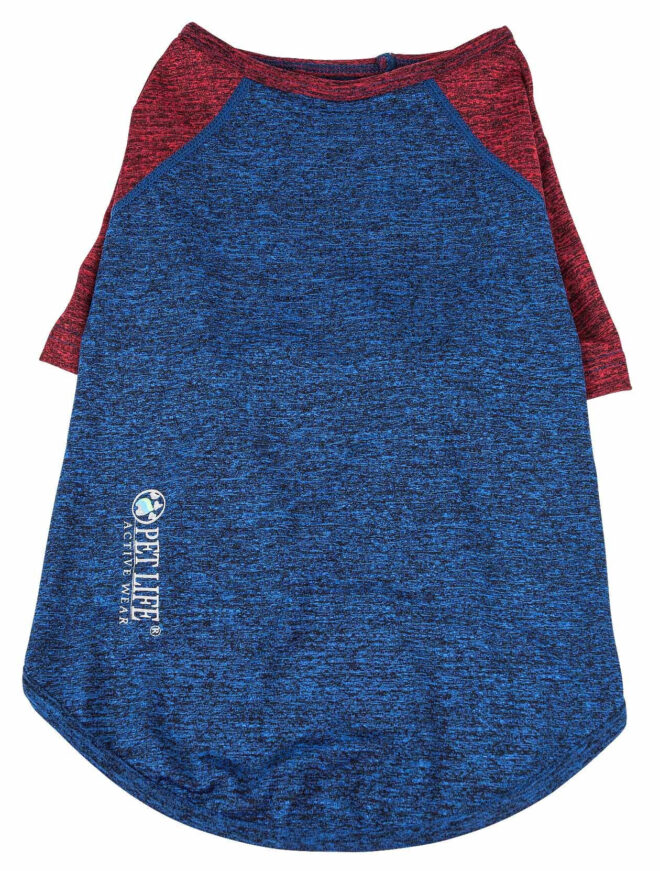 Pet Life Active 'Hybreed' 4-Way Stretch Two-Toned Performance Dog T-Shirt - Image 216
