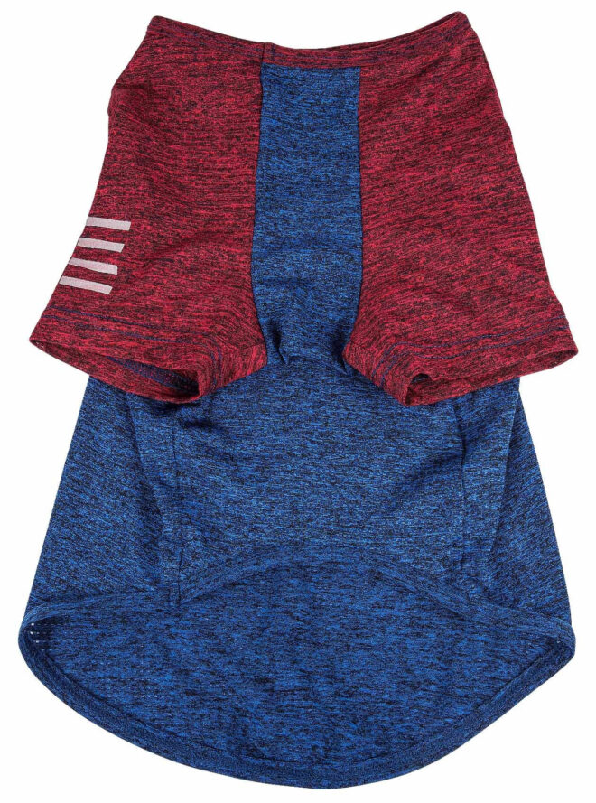 Pet Life Active 'Hybreed' 4-Way Stretch Two-Toned Performance Dog T-Shirt - Image 217