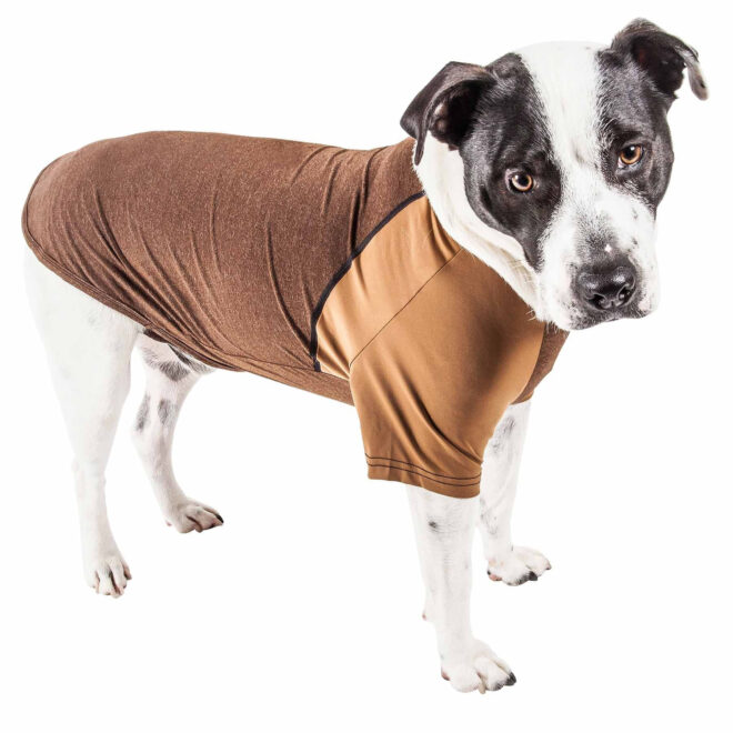 Pet Life Active 'Hybreed' 4-Way Stretch Two-Toned Performance Dog T-Shirt - Image 142