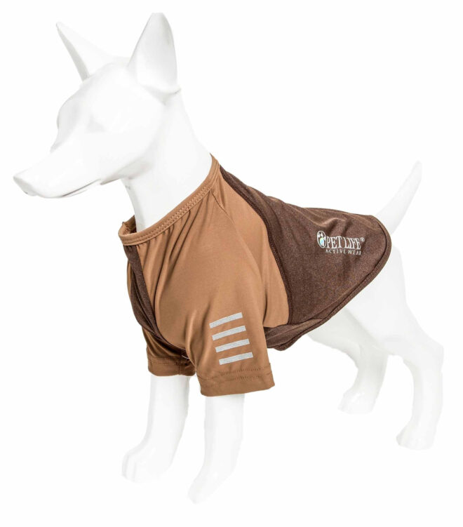 Pet Life Active 'Hybreed' 4-Way Stretch Two-Toned Performance Dog T-Shirt - Image 146