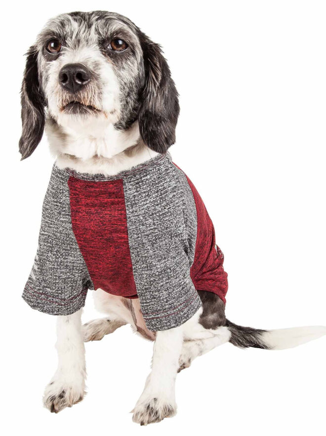 Pet Life Active 'Hybreed' 4-Way Stretch Two-Toned Performance Dog T-Shirt - Image 205