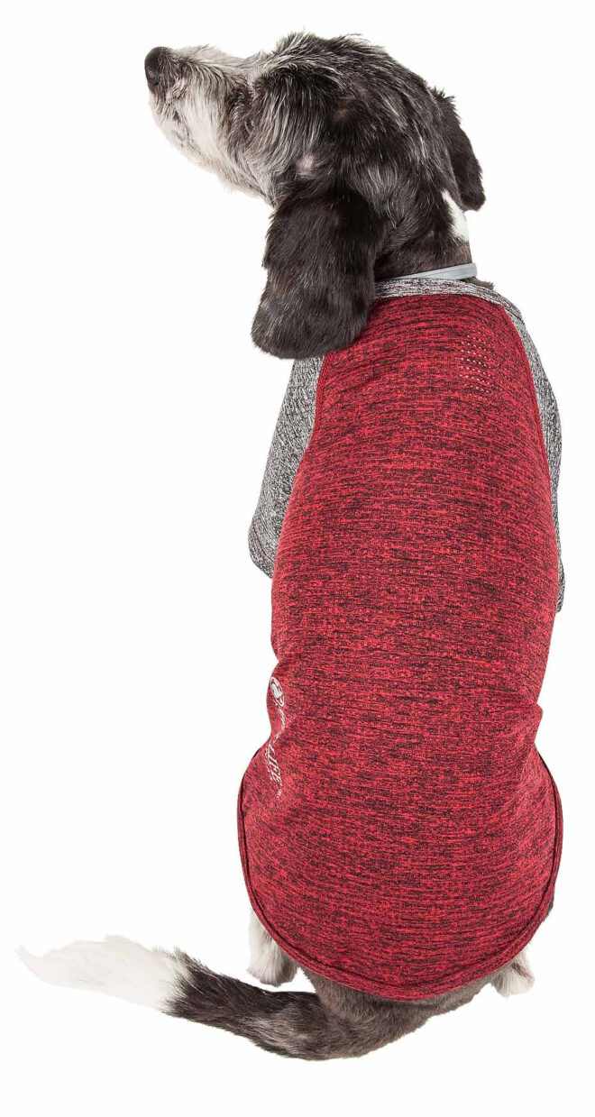 Pet Life Active 'Hybreed' 4-Way Stretch Two-Toned Performance Dog T-Shirt - Image 206