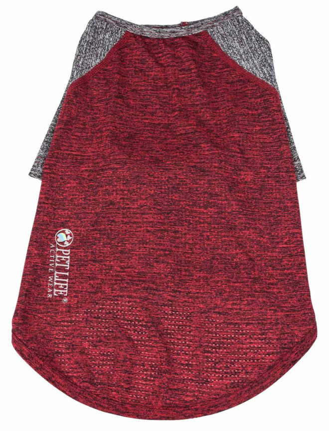 Pet Life Active 'Hybreed' 4-Way Stretch Two-Toned Performance Dog T-Shirt - Image 207