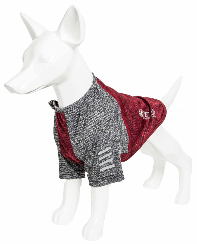 Pet Life Active 'Hybreed' 4-Way Stretch Two-Toned Performance Dog T-Shirt - Image 209