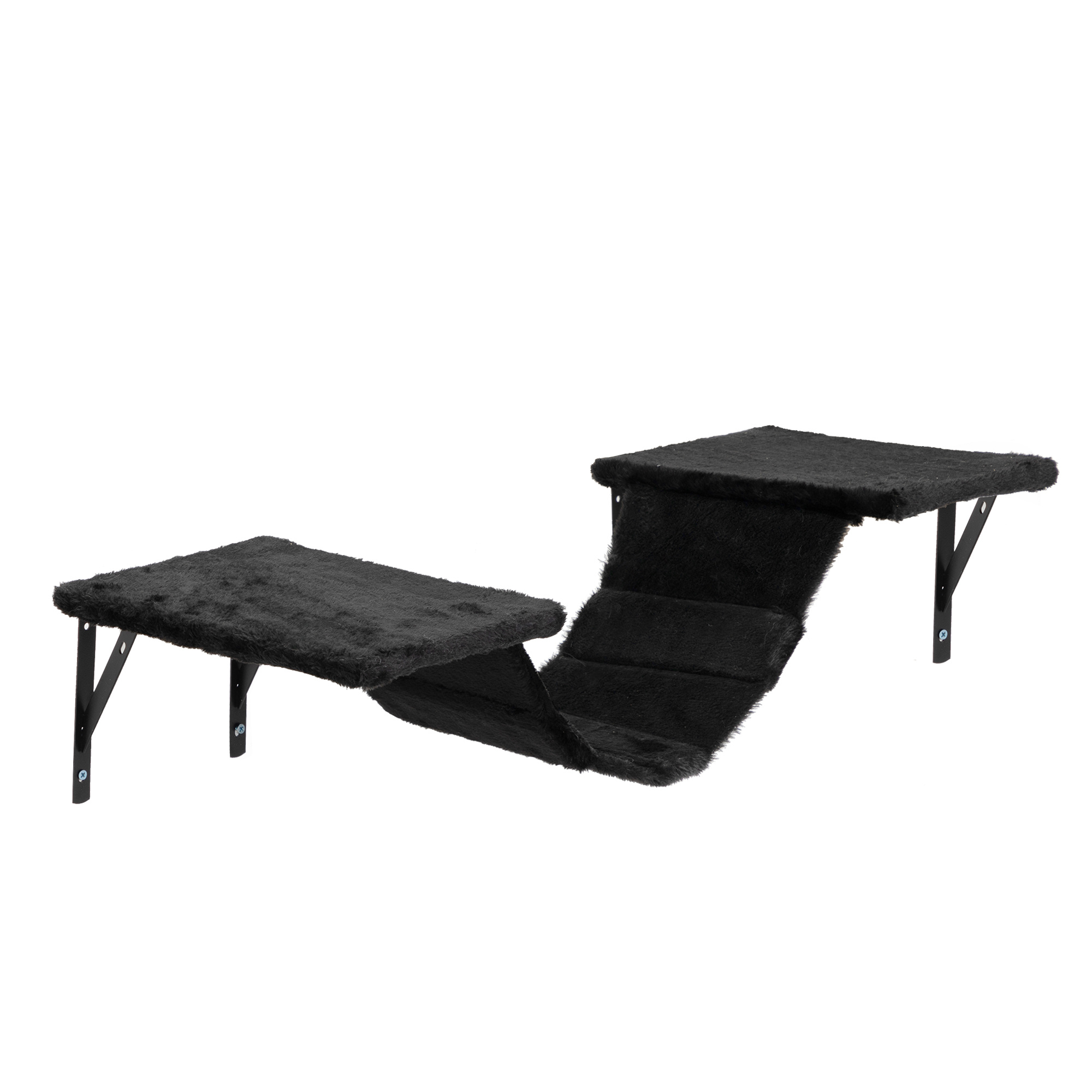 5 Pcs Wall Mounted Cat Climber Set; Floating Cat Shelves and Perches; Cat Activity Tree with Scratching Posts; Modern Cat Furniture - Image 8