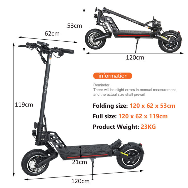 Dropshipping KUGOO G2 PRO 15ah 48v 800w Electric Scooter - Image 13