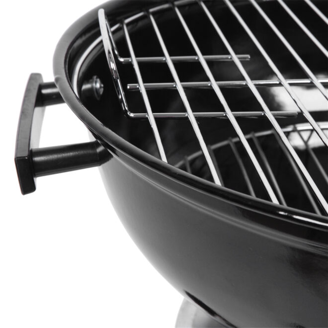 18 Inch Apple Charcoal Stove Enamel (Cover Furnace Body) White Side Wheel Diameter 15cm - Image 8