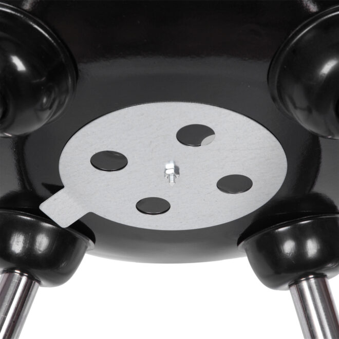 18 Inch Apple Charcoal Stove Enamel (Cover Furnace Body) White Side Wheel Diameter 15cm - Image 9