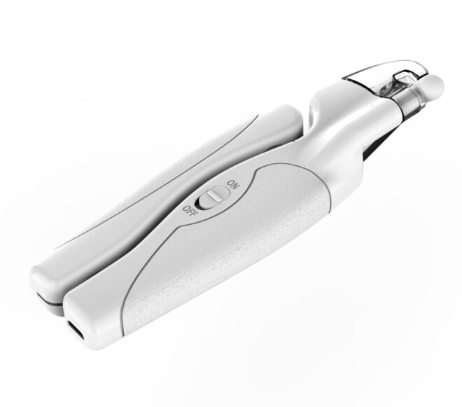 Pet Life 'Clip-Tronic' LED Lighting and USB Charging Precision Cat and Dog Nail Clipper - Image 5