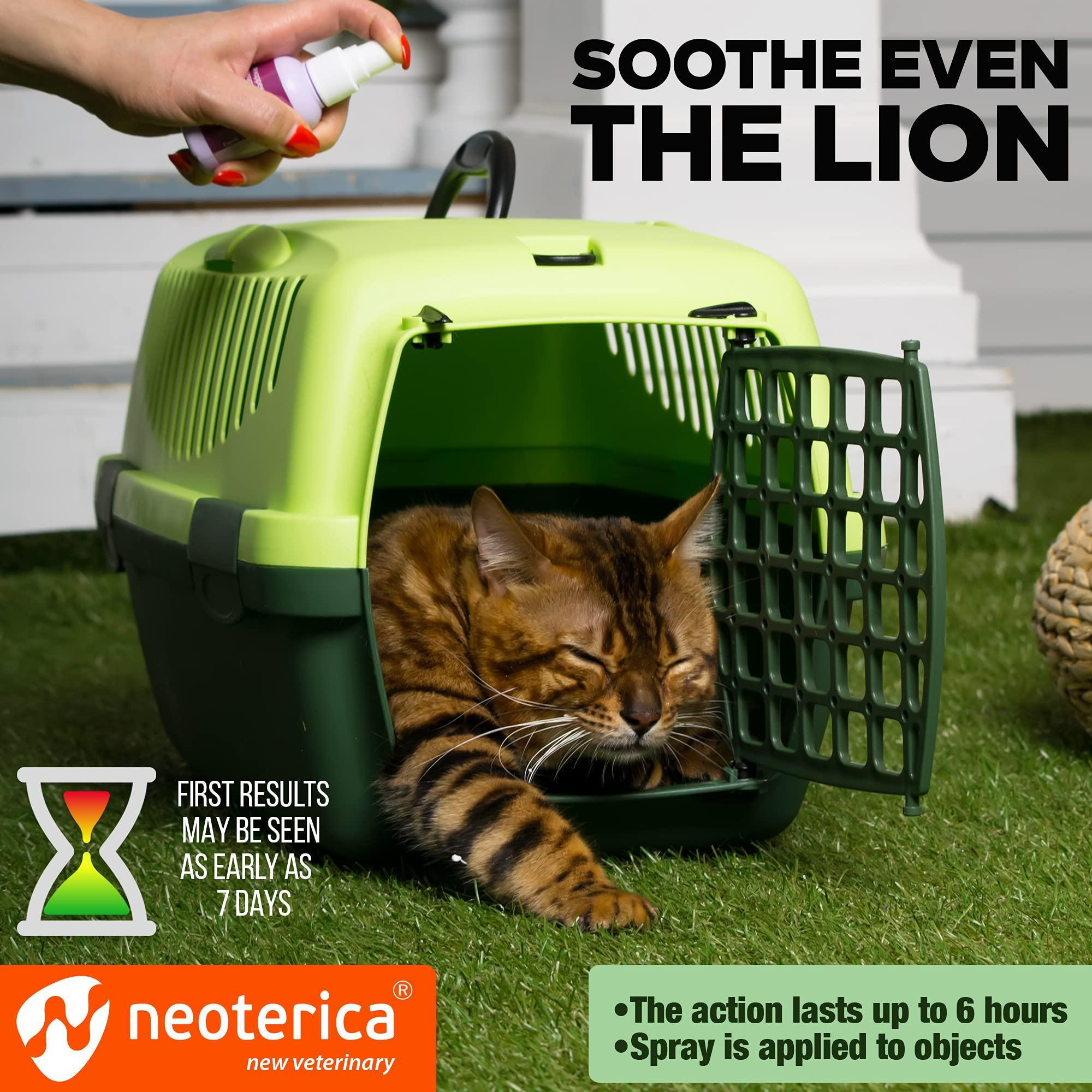 Calming Pheromone Spray Scratch Repellent for Cats Reduce Scratching Furniture Pee Helps to Relief Stress Fighting Hiding - Image 3