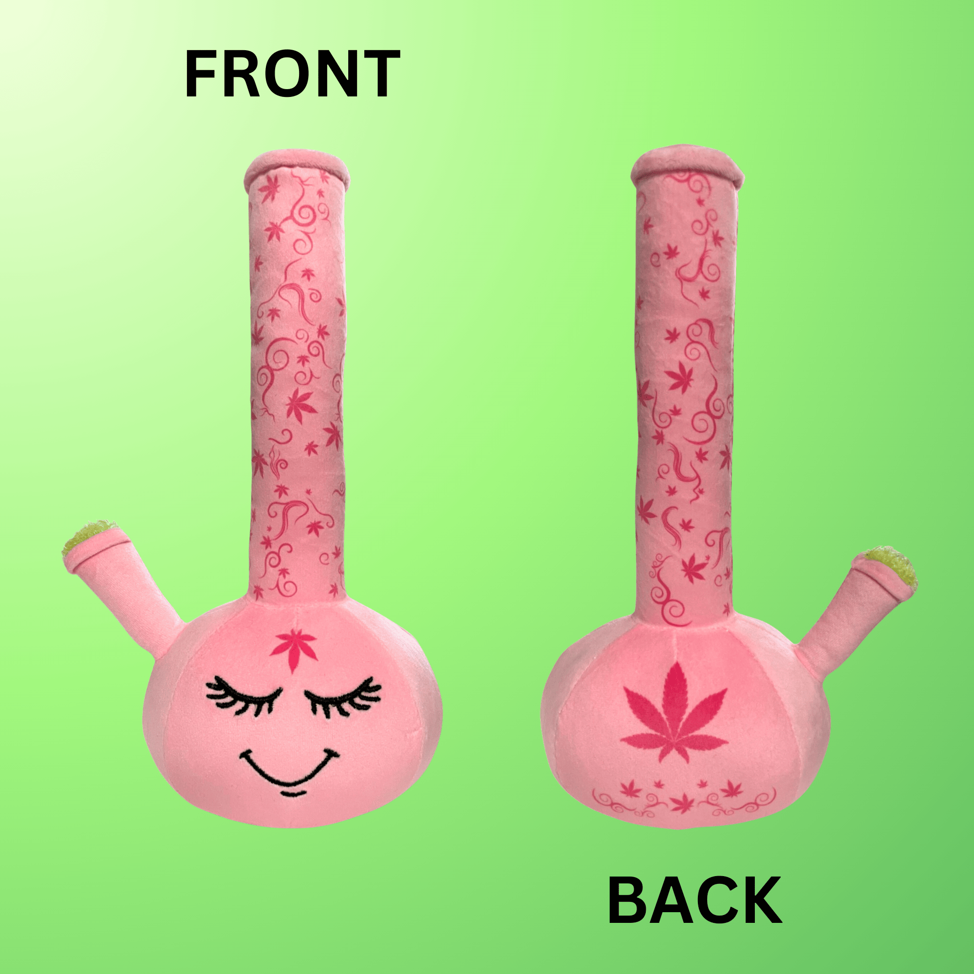 My Name is Harmony Bong, Funny Squeaky Weed Dog Toy, Cute Stuffed Parody Pot Bong, Cool Plush 420 Novelty Gift for Pets, Sized for Puppies & Small, Medium & Large Breeds, Fetch & a Photo Prop - Image 7