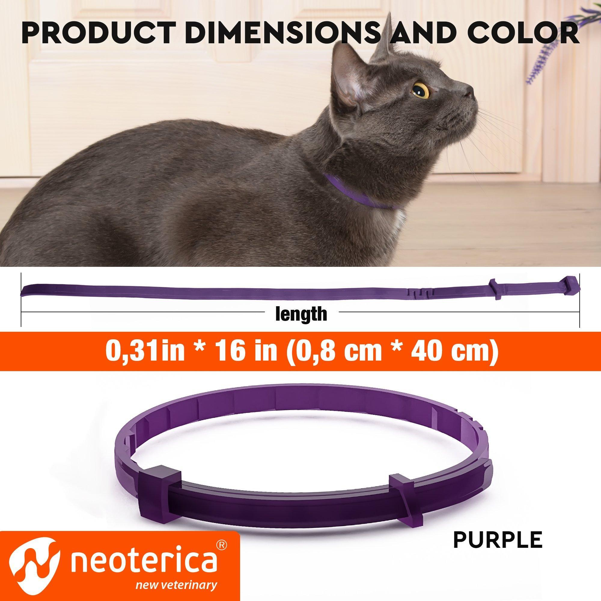 Cat Calming Collar Pet Anti Anxiety Products Feline Calm Pheromones Collars Cats Stress Relief Comfort Helps with Pee New Zone Aggression Fighting with Dogs - Image 6