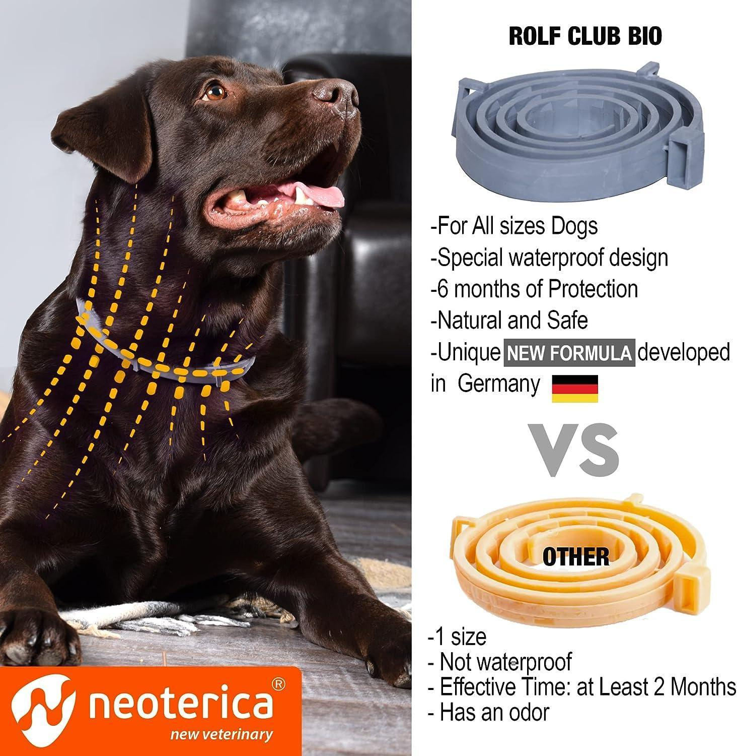 Natural Flea Tick Collar for Dogs 6 Months Control of Best Prevention Safe Treatment Anti Fleas and Ticks Essential Oil Repellent 1 Pack 2 Count - Image 6