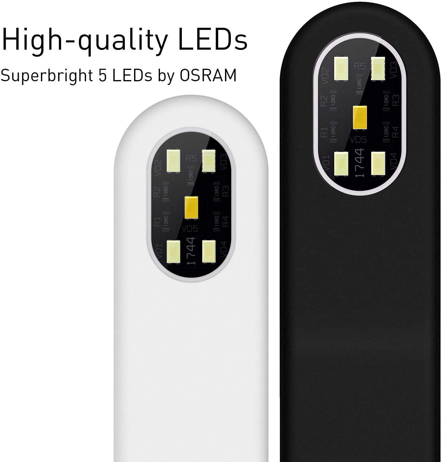 Fish Tank Light White Clip On Aquarium Light LED Flexible Lamp for Freshwater Small Aquarium Light White Color 5 Gallon - Image 6