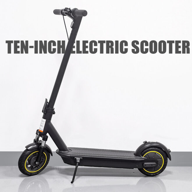 Electric Scooter Adults up to 20 MPH & 30-35 Miles Folding Scooter for Adults with Double Braking System and W. Capacity 250lbs, UL Certified  500W with App - Image 3