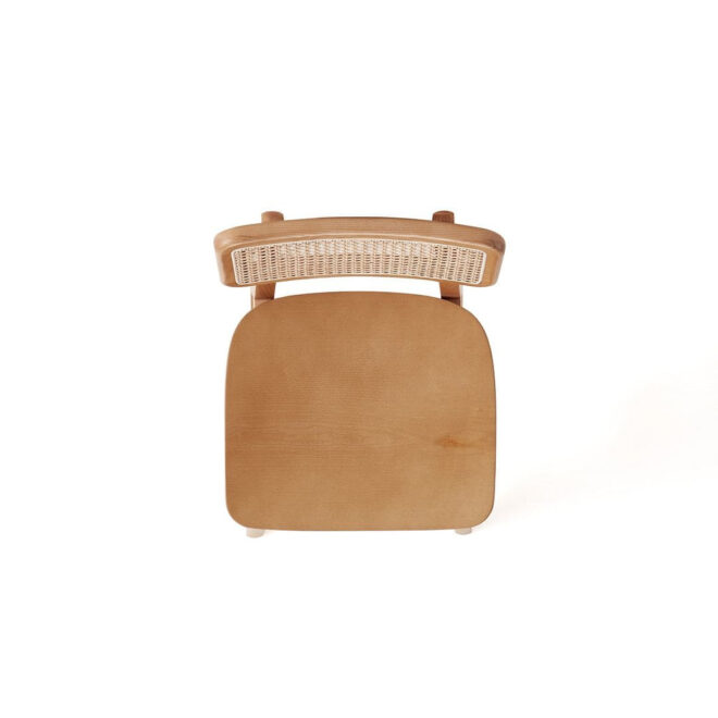 Manhattan Comfort Versailles Counter Stool in Nature Cane - Image 8