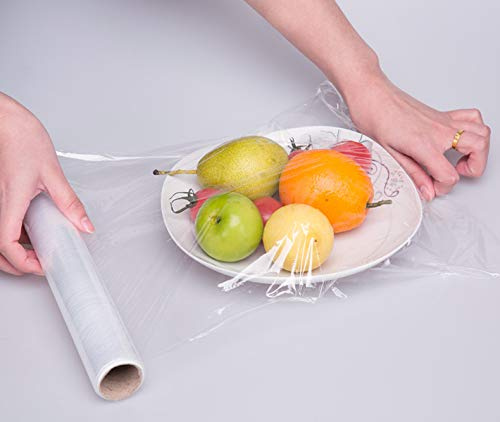 6 Rolls of Food Service Film 18" x 2000' with Cutter Box. PVC Food Wrap Film. Food Service Grade Film for Bakery, Deli, Restaurant, Kitchen. Commercial Grade Film Wrap. Cutter Dispenser. - Image 3