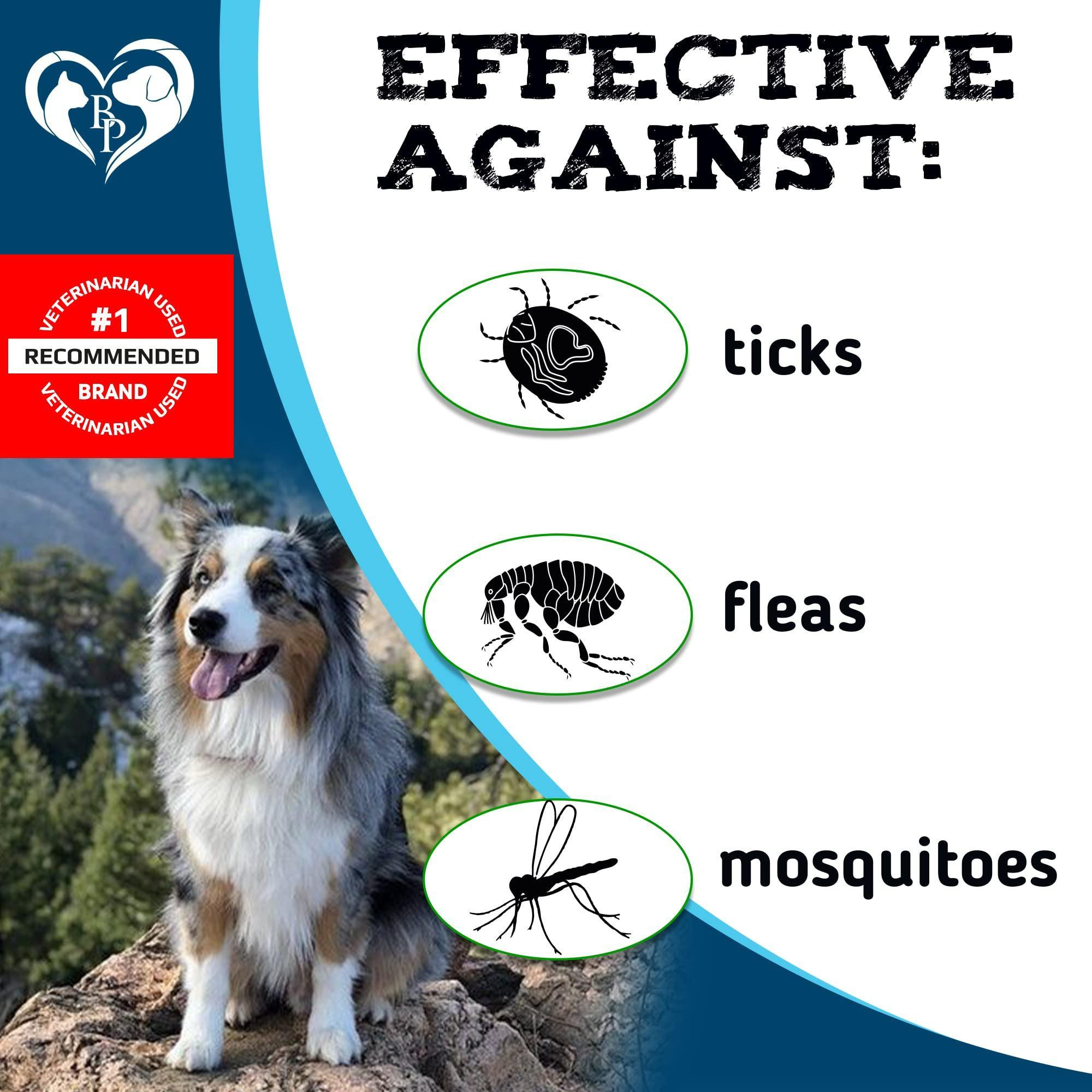 Flea and Tick Prevention Chewable Pills for Dogs and Cats Pest Control & Natural Defense Chewables Small Tablets Beef Taste - Image 2