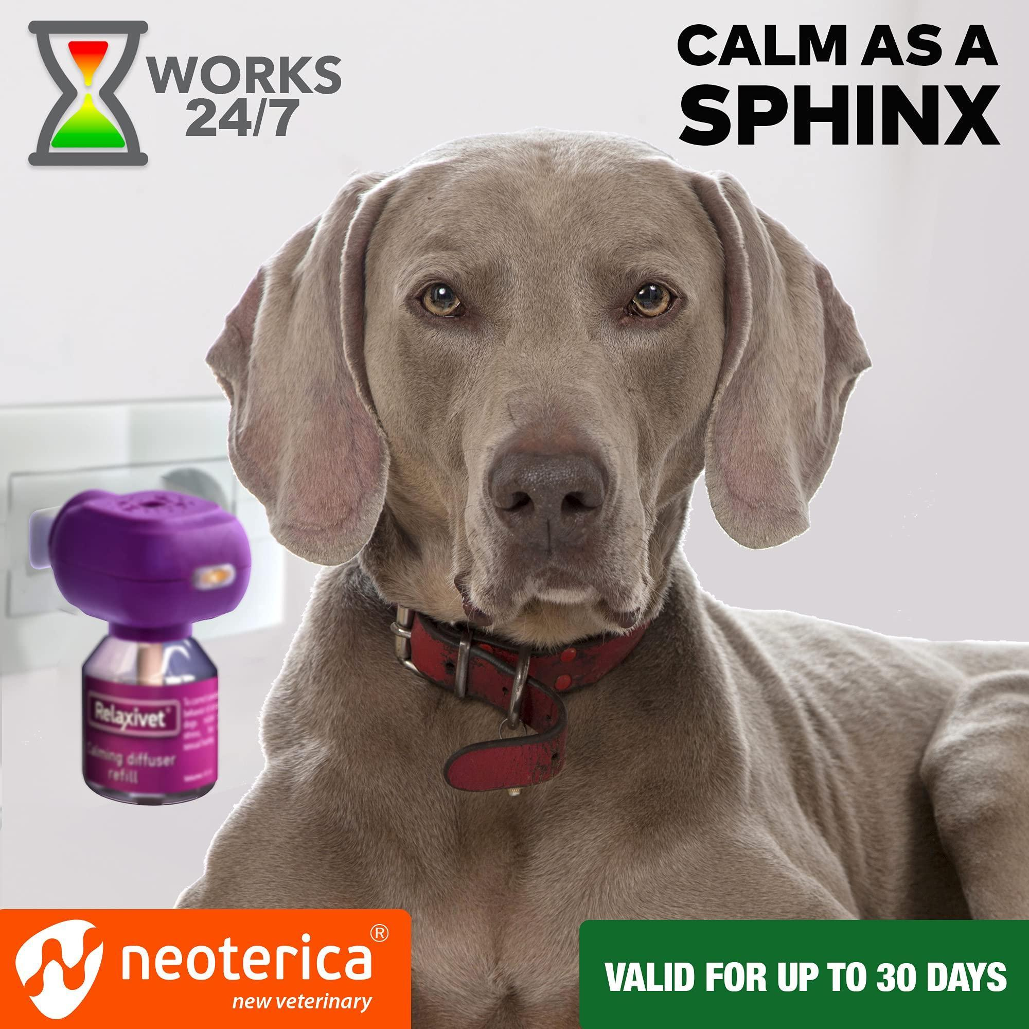 Calming Diffuser Kit for Dogs Puppy Pet Separation Anxiety Relief Calm Pheromones Plug Anti Stress Treatment Help with Fireworks Aggression Fighting & Other Problematic Behaviors - Image 4