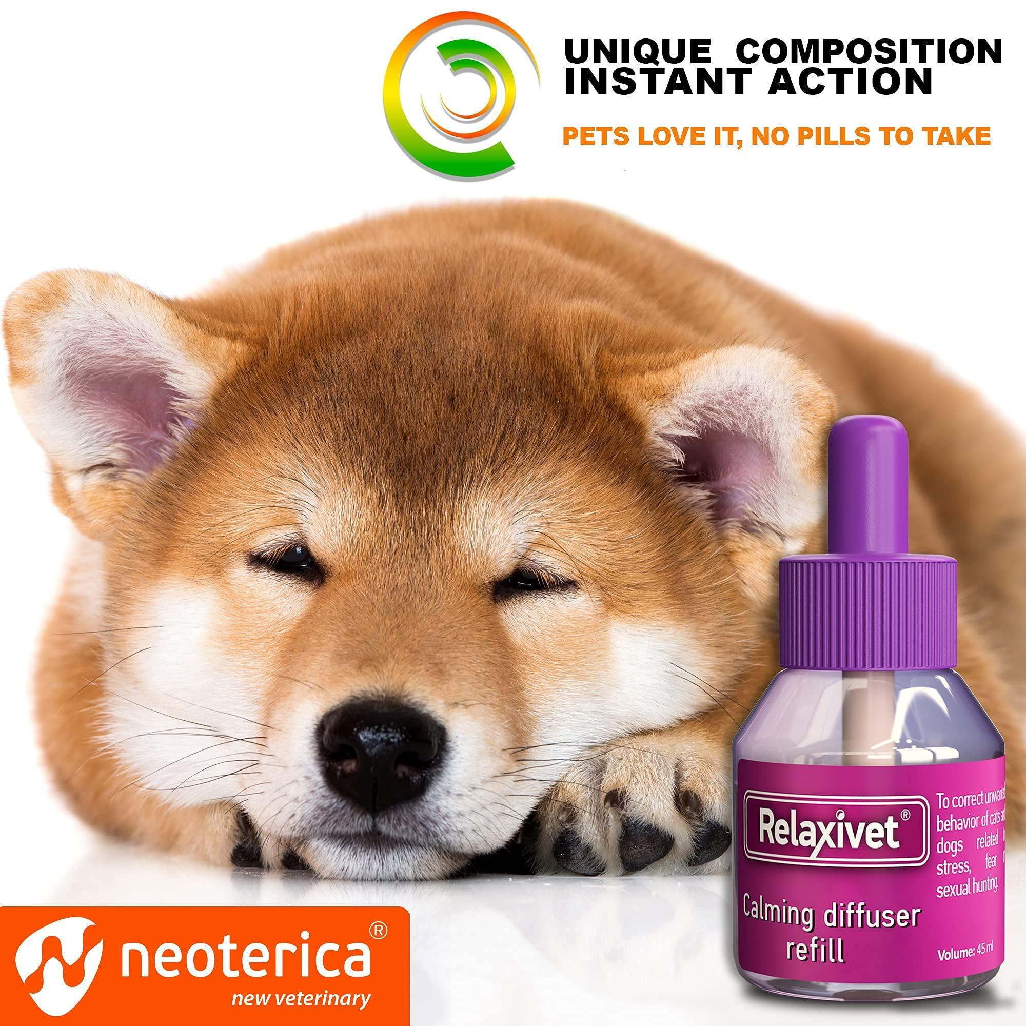 Calming Diffuser Kit for Dogs Puppy Pet Separation Anxiety Relief Calm Pheromones Plug Anti Stress Treatment Help with Fireworks Aggression Fighting & Other Problematic Behaviors - Image 5