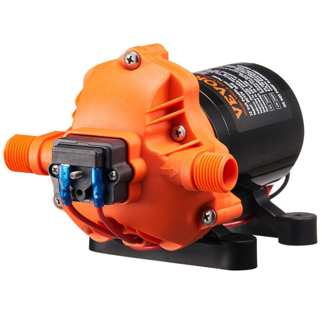 VEVOR 12V Diaphragm Pump 3GPM 11.36 L/min 3-Chamber Water Pump Pressure Switch - Image 9
