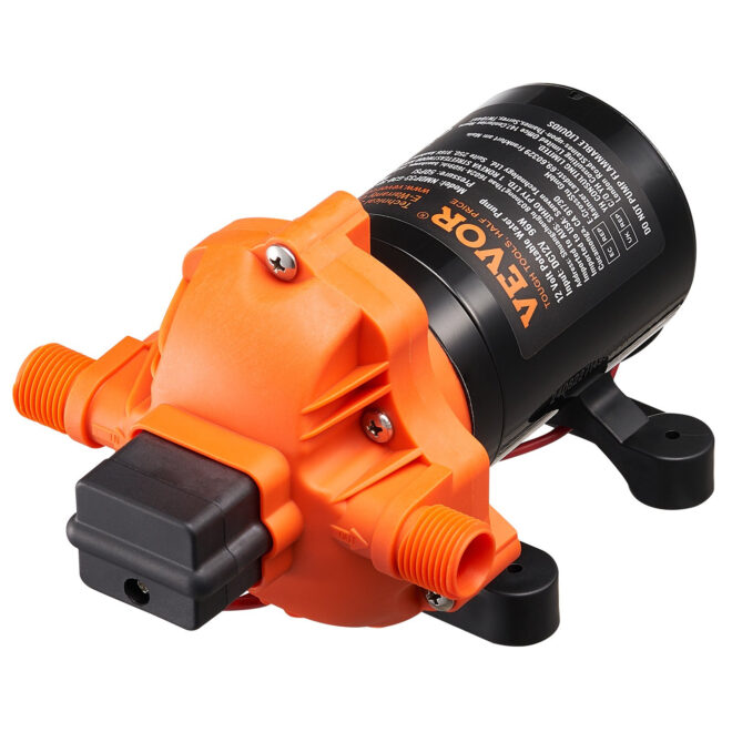 VEVOR 12V Diaphragm Pump 3GPM 11.36 L/min 3-Chamber Water Pump Pressure Switch - Image 10