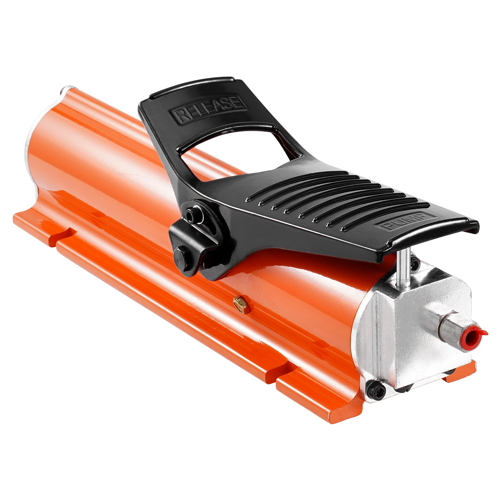 VEVOR 10, 000PSI Air Hydraulic Pump, 0.18 Gal Reservoir, NPT 3/8 in Oil Outlet, NPT 1/4 in Inlet, Metal Shell Air Actuated Treadle Foot Pump, for Precision Industrial Machinery & Aerospace Equipment - Image 11