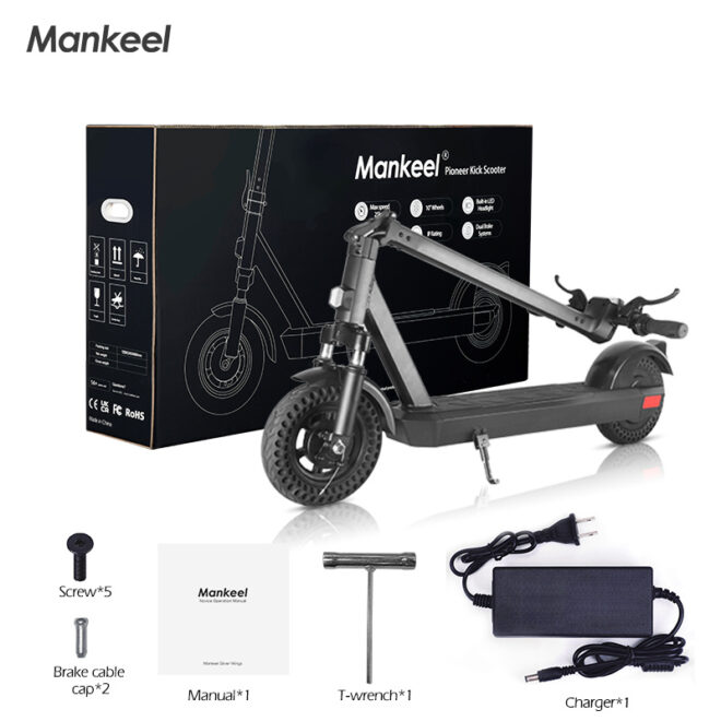 Mankeel electric scooter Mankeel mk089  10 inch tire detachable battery - Image 4