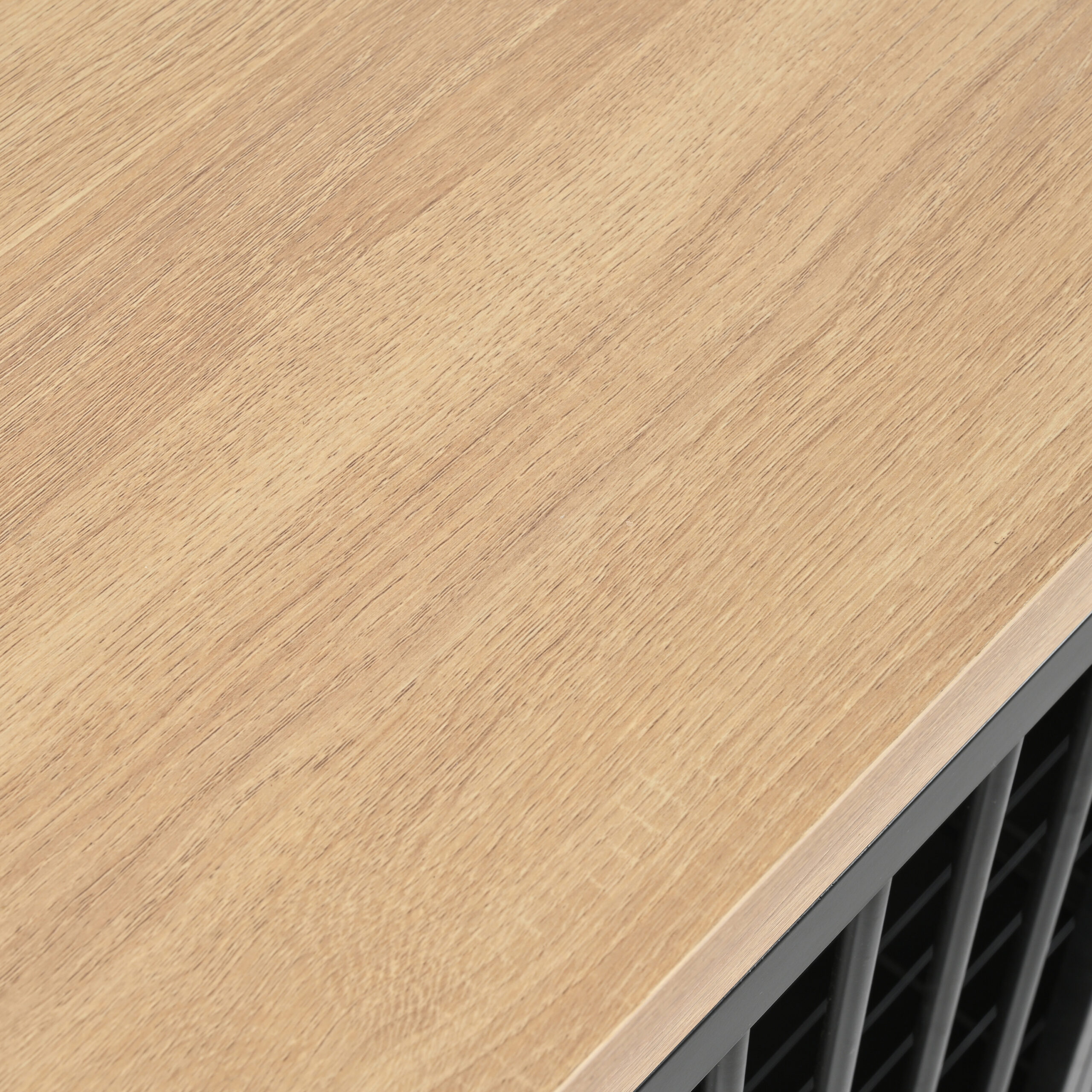 Dog Crate Furniture with Two Combined Room, XL Large Double Dog Cage Furniture with Tray for Medium Large Dogs, Wooden Dog Kennel Furniture - Image 10