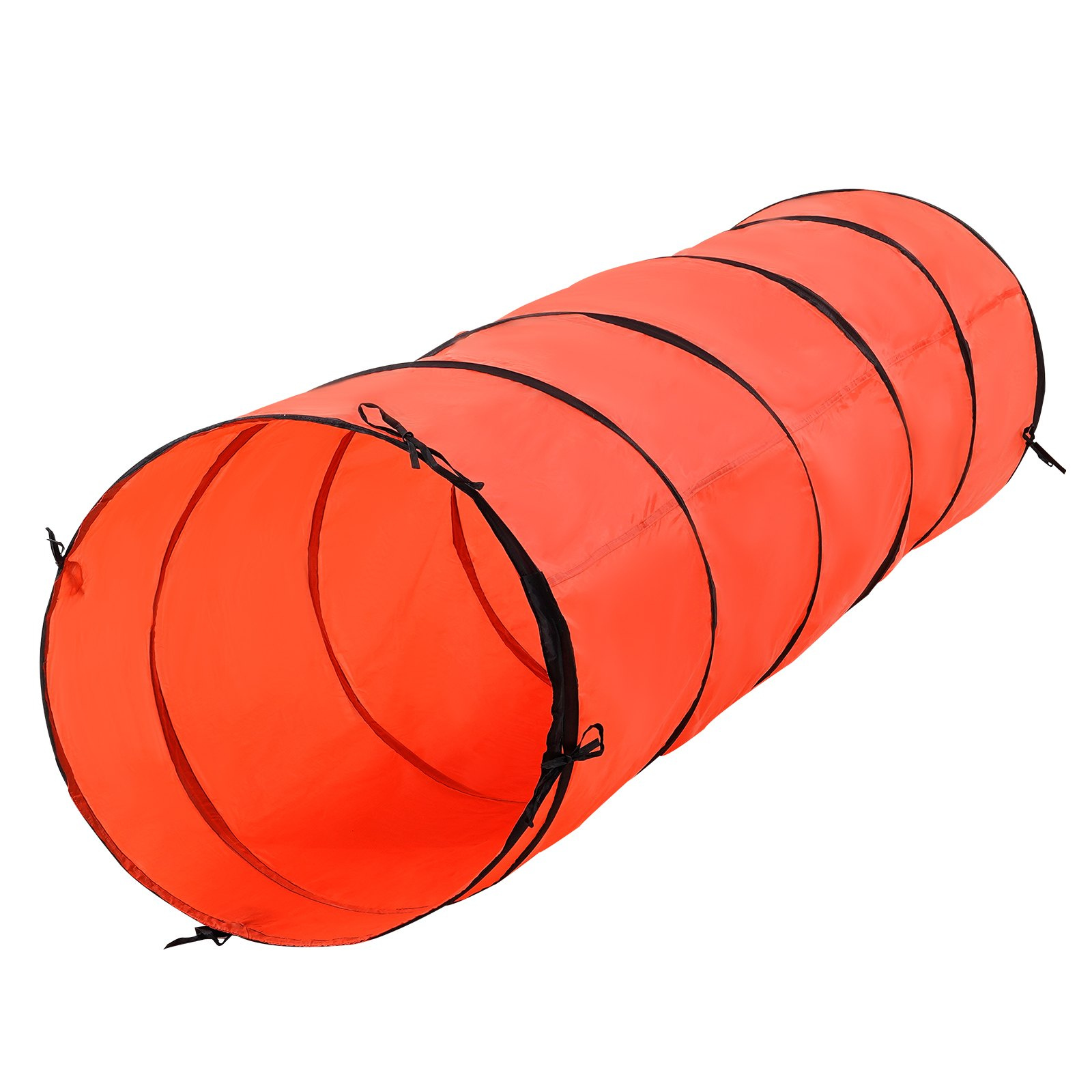 VEVOR Dog Agility Training Equipment 5 PCS Set Upgrade w/ Hurdles Extended Tunnel - Image 9