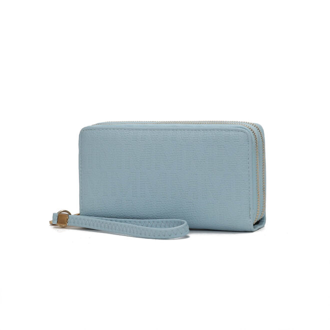 MKF Collection Lisbette Embossed M Signature Wallet by Mia k - Image 25
